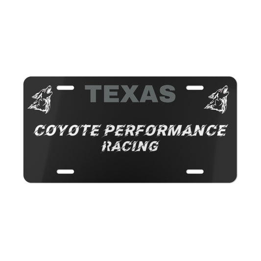 Cayote Performance Racing Plate