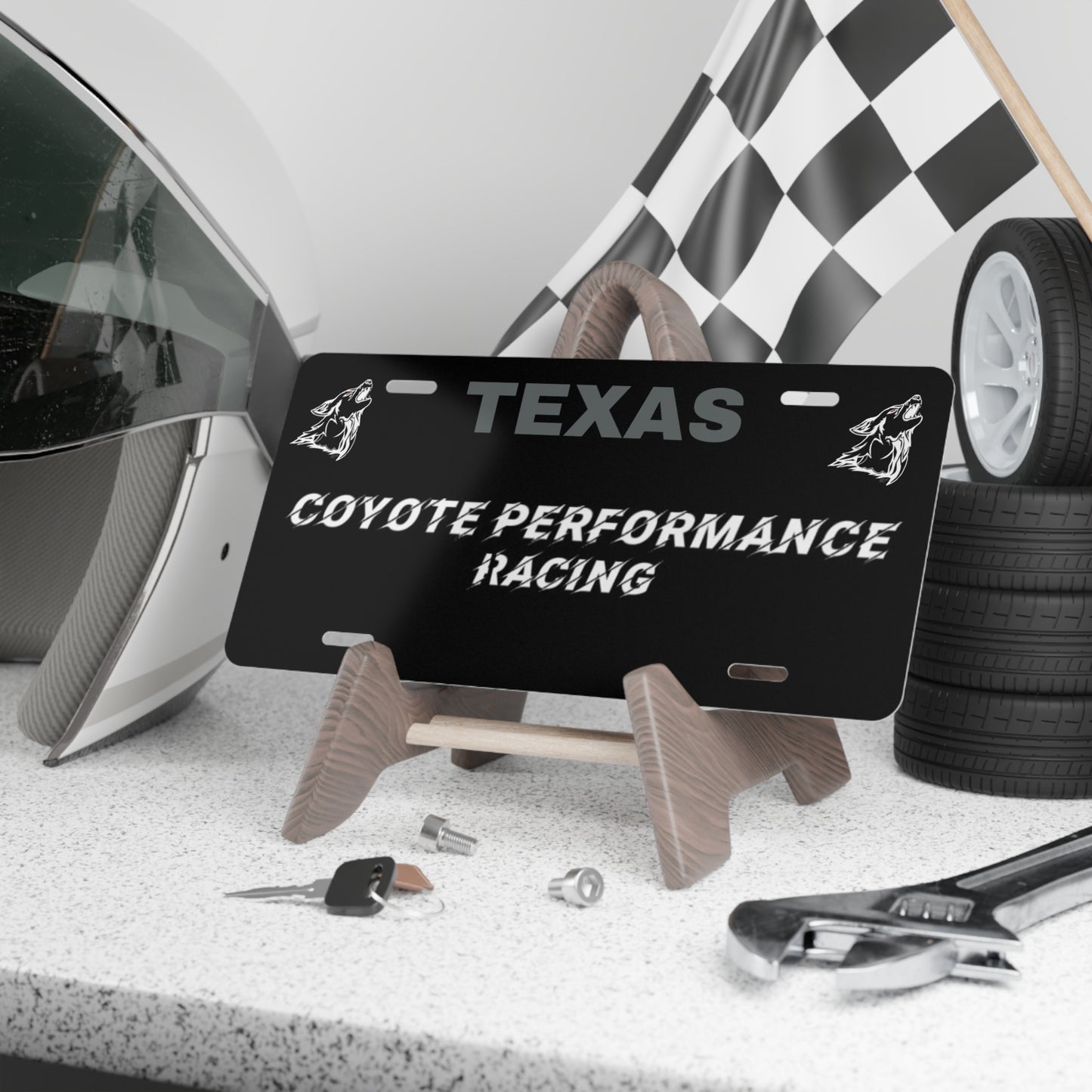 Cayote Performance Racing Plate