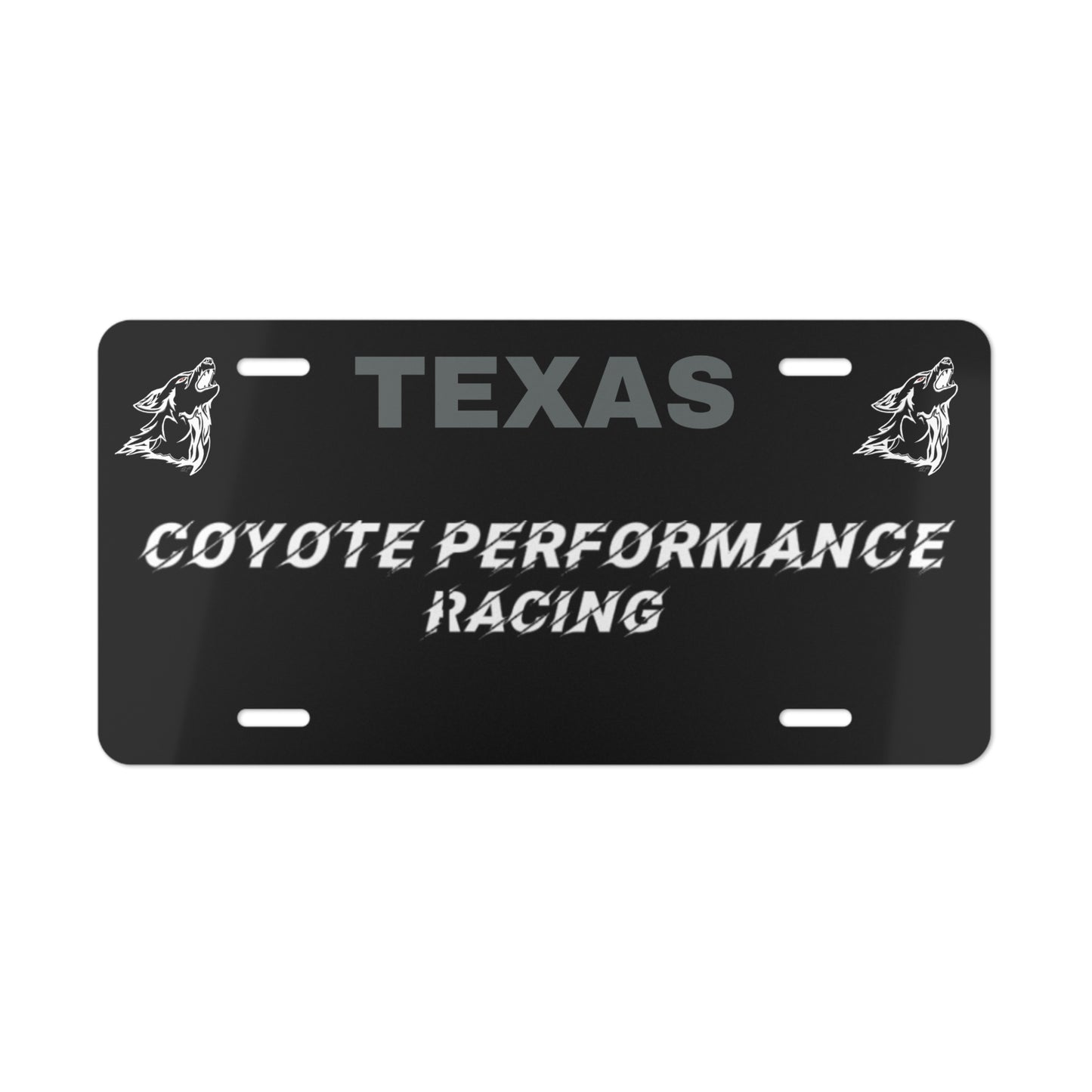 Cayote Performance Racing Plate