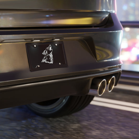 Vanity Plate - Racing Plate for Cayote Performance